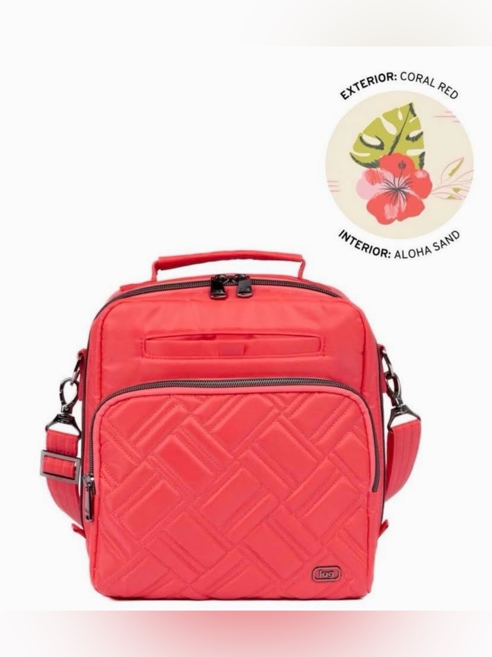 Lug Legacy Collection Ranger in Coral Red NWT